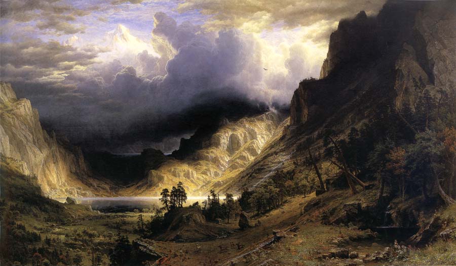 A Storm in t he Rocky Mountains,Mt,Rosalie